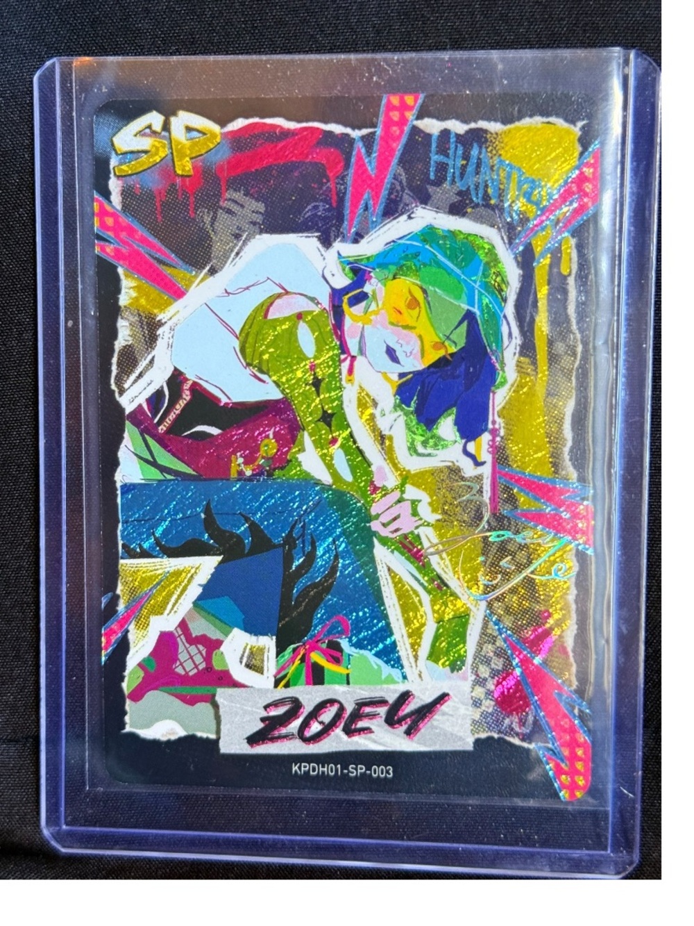 KPop Demon Hunters Zoey SP KPDH01-SP-003 Kayou Energy Edition Rare Foil